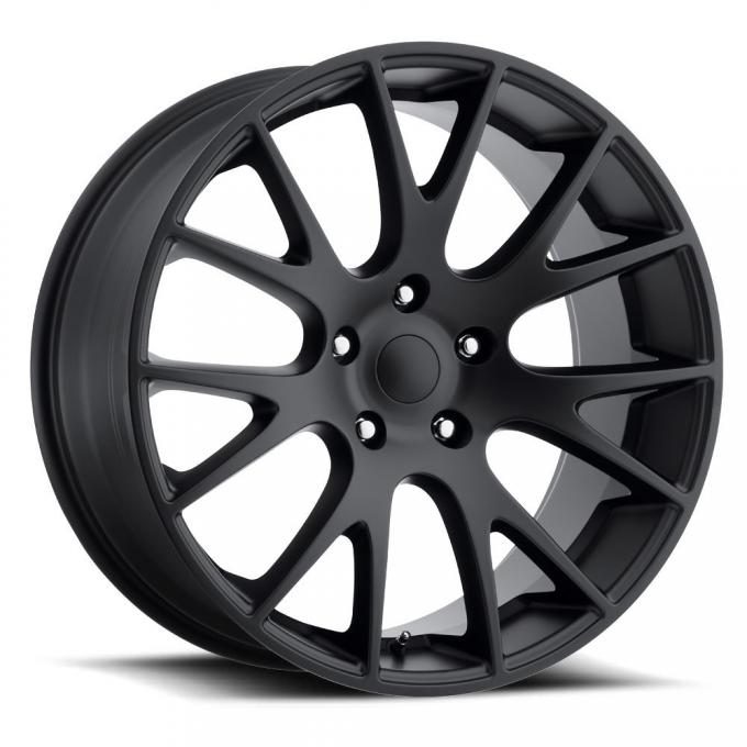 Factory Reproductions Hellcat Wheels 22X10 5X5 +45 HB 71.5 Hellcat Satin With Cap FR Series 70 70210455003