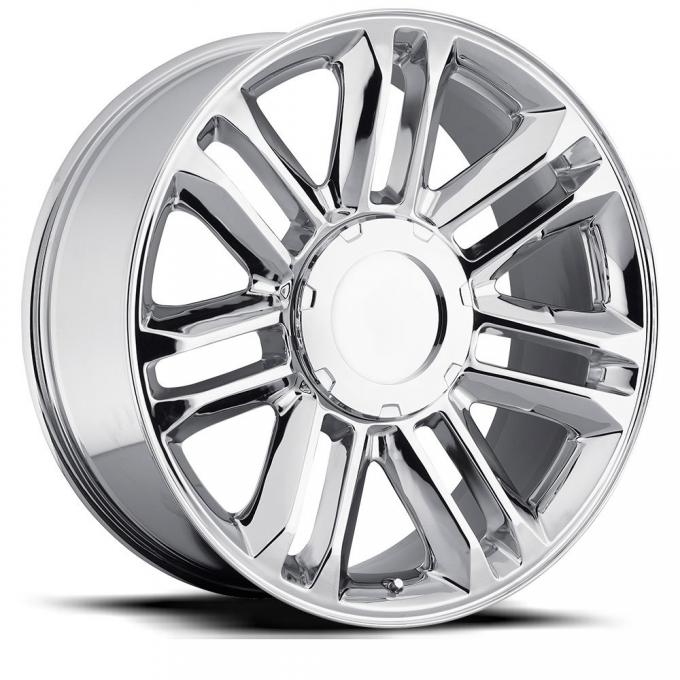 Factory Reproductions Escalade Wheels 24X10 6X5.5 +31 HB 78.1 2010 Cadillac Escalade Platinum Chrome With Cap FR Series 39 39410316501