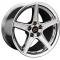18" Fits Ford - Mustang Saleen Wheel - Chrome 18x9