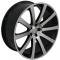 22" Fits Chrysler - 300 SRT Wheel - Matte Black Machined Face 22x9