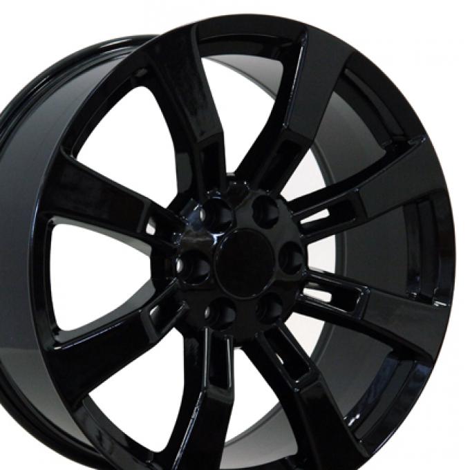 22" Fits Cadillac - Escalade Wheel - Black 22x9