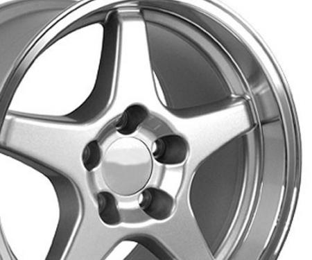 17" Fits Chevrolet - Corvette ZR1 Wheel - Silver 17x11