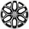 22" Fits GMC - Sierra Wheel - Black Mach'd Face 22x9