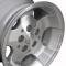 Silver Machined Face Wheel fits Jeep Wrangler 15x8