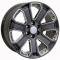 22" Fits Chevrolet - Silverado Wheel - Gunmetal with Chrome Inserts 22x9