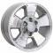 17" Fits Toyota - 4Runner Wheel - Silver Mach'd Face 17x7.5