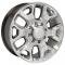 Hyper Silver Replica Wheel with Chrome Inserts fits Ram 2500-3500 - 20x8