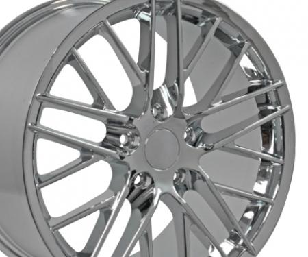 19" Fits Chevrolet - Corvette C6 ZR1 Wheel - Chrome 19x10