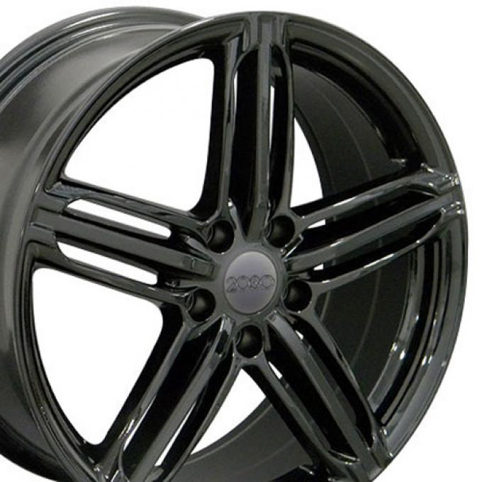 18" Fits Audi - RS6 Wheel - Black 18x8