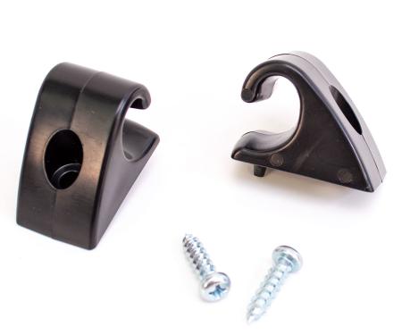 AMD Sun Visor Retainer Clips, Black, LH/RH Pair 385-4067-2P