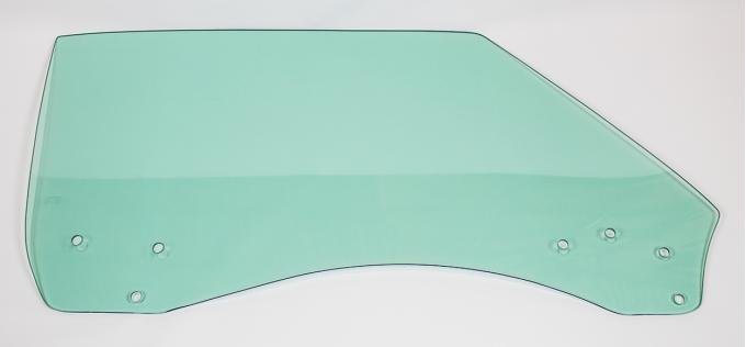 AMD Door Glass, Green Tint, RH, 68-69 Camaro Firebird 550-3568-TR