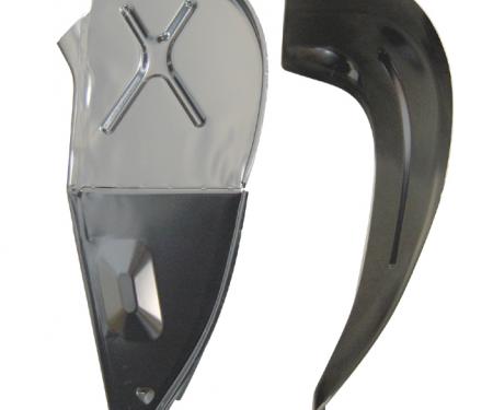 AMD Cowl Side Outer Panel, LH, 67-69 Camaro Firebird 376-3567-L
