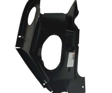 AMD Cowl Side Hinge Panel, RH, 66-67 Chevelle El Camino GTO Skylark Cutlass (w/ A/C) 376-3466-R