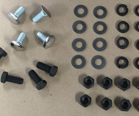 AMD Front Bumper Bolt Set, 70 Chevelle El Camino Monte Carlo 101-3470-1S