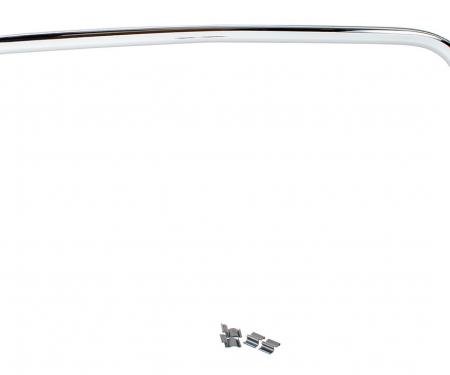 AMD Door Trim Panel, Inner, Chrome, RH, 55-59 Chevy GMC Truck ('55 2nd Series) 542-4055-CR