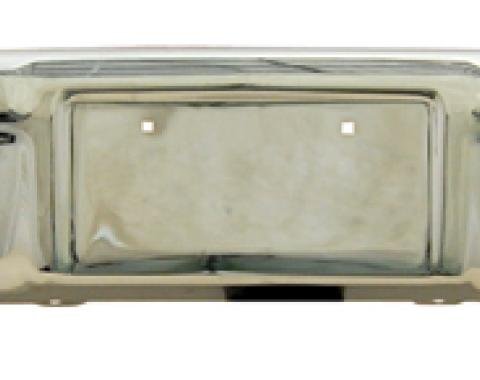 AMD Front Bumper, Chrome, w/o Impact Strip Holes 100-4081-1