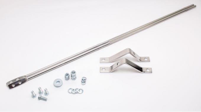 AMD Fender to Firewall Brace Kit, Stainless Steel, LH/RH Pair, 47-55 Chevy Truck ('55 1st Series) 261-4047-SSP