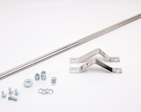 AMD Fender to Firewall Brace Kit, Stainless Steel, LH/RH Pair, 47-55 Chevy Truck ('55 1st Series) 261-4047-SSP