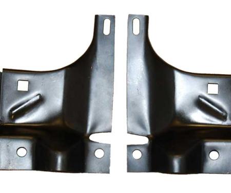 AMD Rear Bumper Guard Brackets / Frame Braces / Exhaust Hangers, 68-70 Charger 981-2668-P