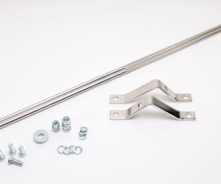 AMD Fender to Firewall Brace Kit, Stainless Steel, LH/RH Pair, 47-55 Chevy Truck ('55 1st Series) 261-4047-SSP