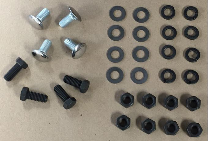 AMD Front Bumper Bolt Set, 70 Chevelle El Camino Monte Carlo 101-3470-1S