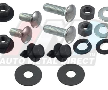 AMD Front Bumper Bolt Set, 69 Camaro with Chrome Bumper 101-3569-S