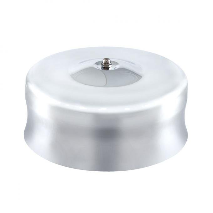 United Pacific 6-3/8" Round Chrome Dome Style Air Cleaner S1103