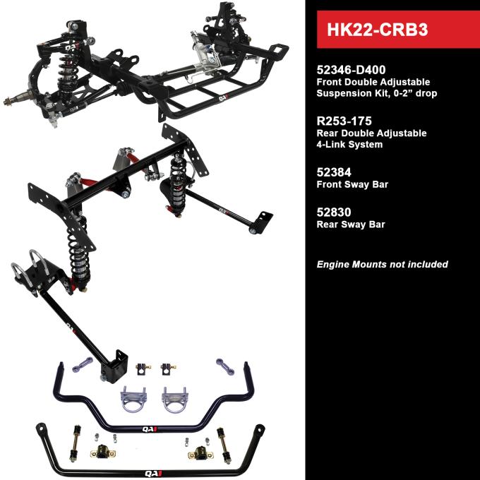 QA1 Handling Kit Level 2, Mopar B-Body HK22-CRB3