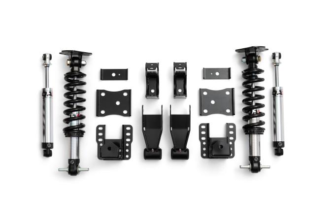 QA1 Lowering Kit, 07-18 Silverado/Sierra 1500, 2WD, Single, 4-6" Rear LK01-GMT03