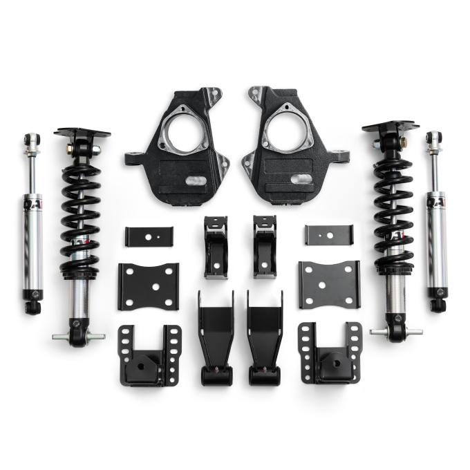 QA1 4/6 Lowering Kit, 07-16 GM 1500, 4WD Cast Arms, Single Adjust LK11-GMT04