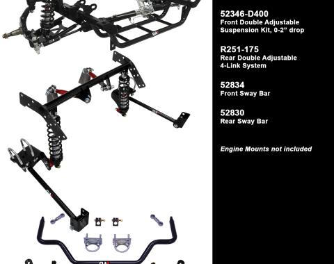 QA1 Handling Kit Level 2, Mopar B-Body HK22-CRB1