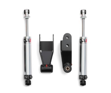 QA1 Rear Drop Kit, 2007-2018 Silverado/Sierra, 2-3" Drop, Double Adjust RDK52624