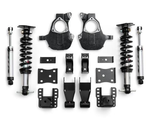 QA1 4/6 Lowering Kit,14-18 GM 1500,2WD Stamped/Al. Arms Single Adjust LK21-GMT03