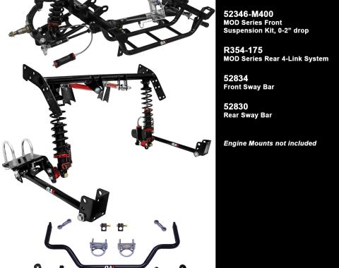 QA1 Handling Kit Level 3, Mopar B-Body HK23-CRB4