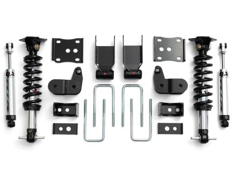 QA1 3/5 Lowering Kit, 2021-2025 F150, 4WD, Single Adjustable LK01-FF04