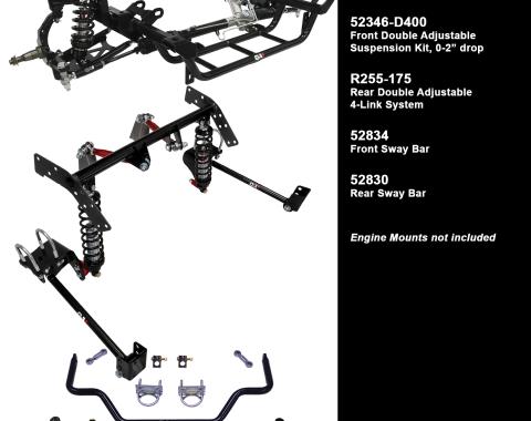 QA1 Handling Kit Level 2, Mopar E-Body HK22-CRE1