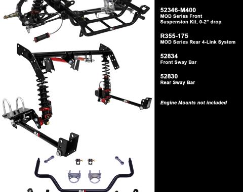 QA1 Handling Kit Level 3, Mopar E-Body HK23-CRE1