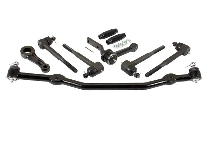 Classic Performance Complete Steering Linkage Kit for 1968-1970 Chevy Chevelle, Power Steering, Black Sleeves, Kit 6870SLK-CP