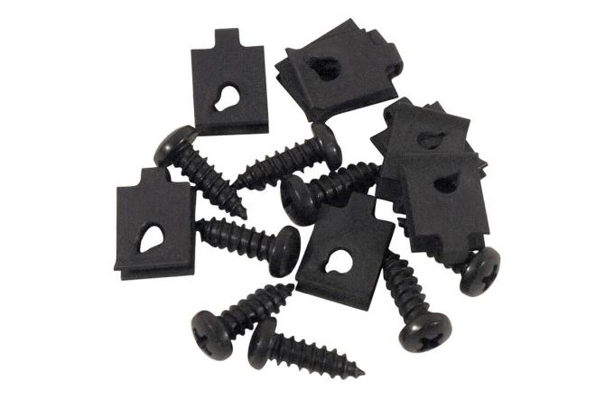 Wiper Grill Mount Screws & Nuts 16 Piece Set, 1963-1967