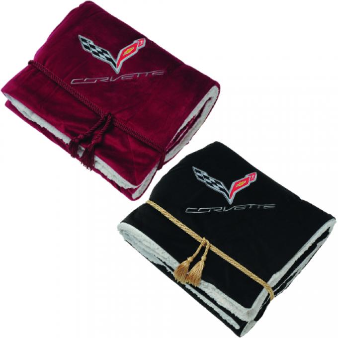 C7 Corvette Lamb’s Wool Blanket