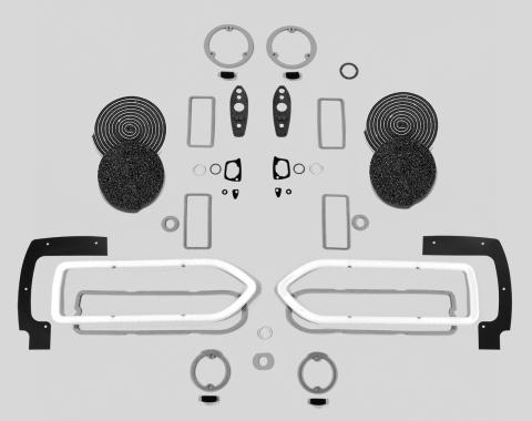 Detroit Muscle Technologies 1970 Dodge / Plymouth Mopar B Body 70 Belvedere Roadrunner GTX Paint Exterior Gasket Set BRR7070PK01