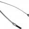 Camaro / Firebird Parking Brake Cable, Rear Right, for Cars with Drum Brakes, 1982-1989