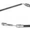 Camaro / Firebird Parking Brake Cable, Front, for Cars with Drum Brakes, 1982-1989