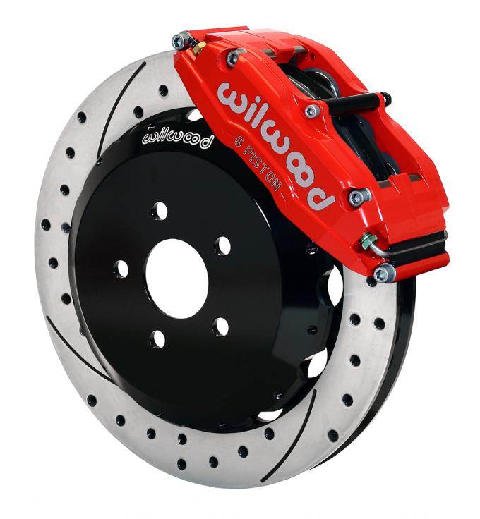 Wilwood Brakes Superlite 6 Big Brake Front Brake Kit (Hat) 140-7005-DR