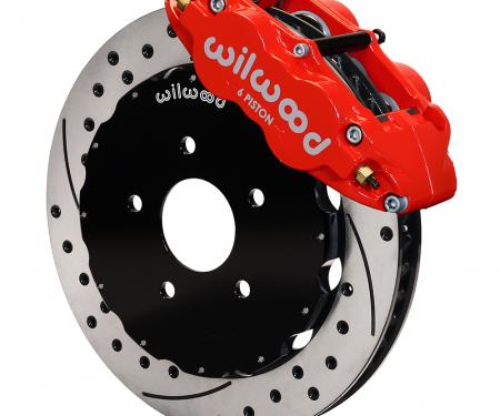 Wilwood Brakes Forged Narrow Superlite 6R Big Brake Front Brake Kit (Hat) 140-8031-DR