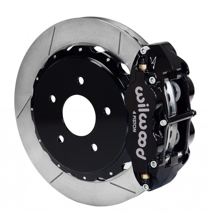 Wilwood Brakes Forged Narrow Superlite 4R Big Brake Rear Brake Kit For OE Parking Brake 140-9119