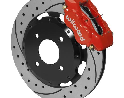 Wilwood Brakes 2002-2006 Mitsubishi Lancer Forged Dynalite Big Brake Front Brake Kit (Hat) 140-7015-DR