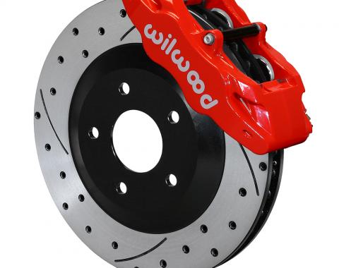 Wilwood Brakes 1997-2013 Chevrolet Corvette SLC56 Front Replacement Caliper and Rotor Kit 140-15175-DR