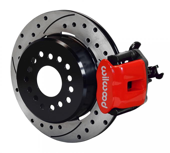 Wilwood Brakes Combination Parking Brake Caliper 1Pc Rotor Rear Brake Kit 140-12049-DR