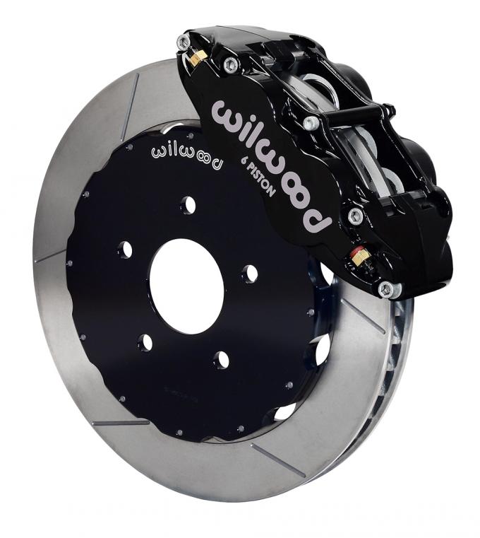 Wilwood Brakes 2002-2006 Mitsubishi Lancer Forged Narrow Superlite 6R Big Brake Front Brake Kit (Hat) 140-9285